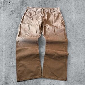 Dickies 36x29 Brown Relaxed Carpenter Pants Duck Canvas Skater Grunge Workwear